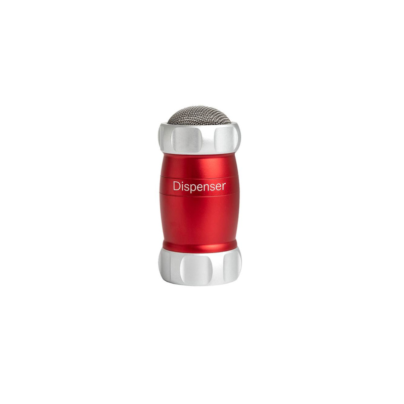 Marcato Moučenka/cukřenka na moučkový cukr Dispenser, 16 cm, červená DI-RSO