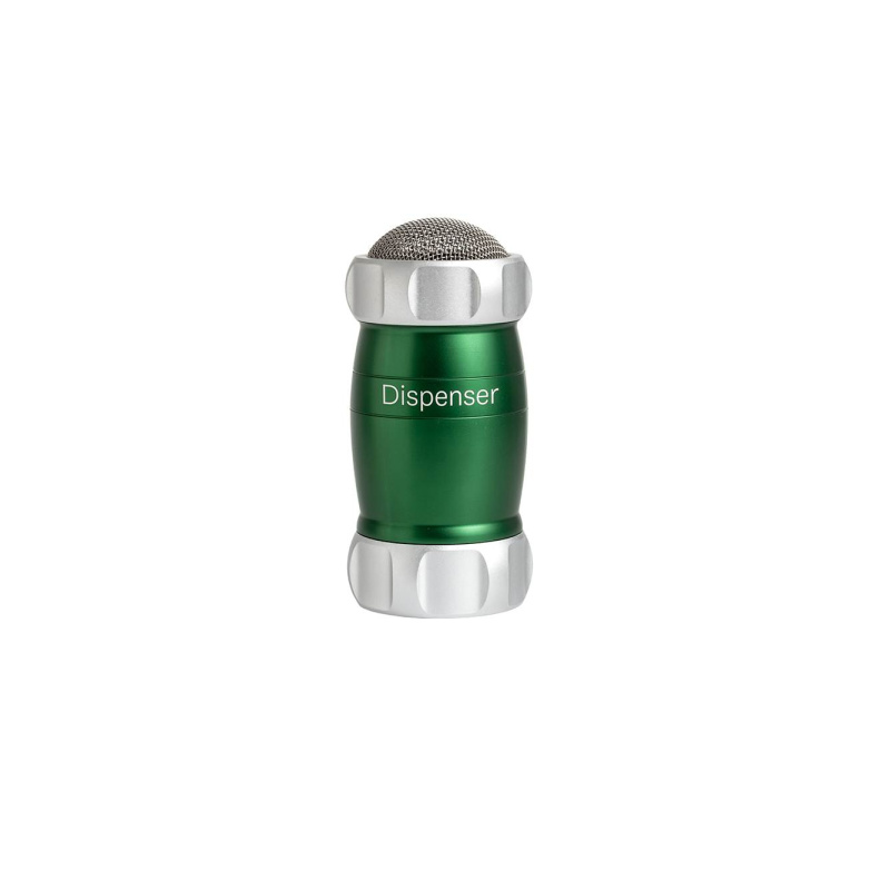 Marcato Moučenka/cukřenka na moučkový cukr Dispenser, 16 cm, zelená DI-VER