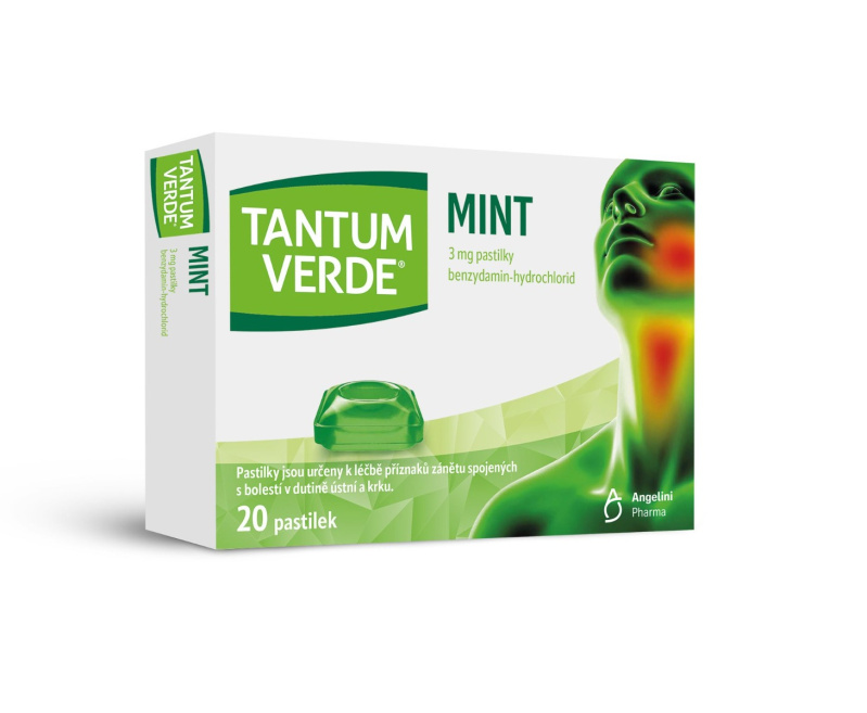 TANTUM VERDE MINT 3MG pastilka 20