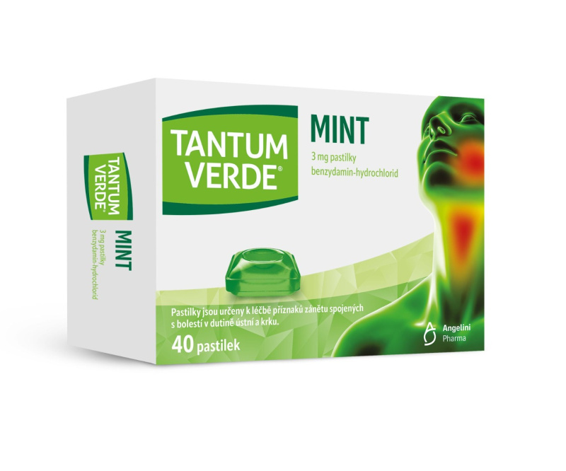 TANTUM VERDE MINT 3MG pastilka 40