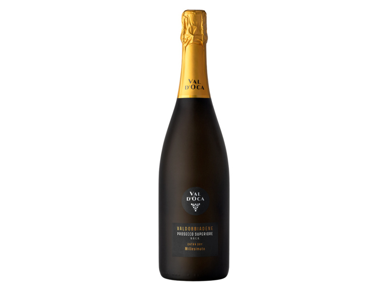 Val D'Oca Prosecco Millesimato Valdobbiadene Superiore Extra Dry DOCG 11% 0,75l