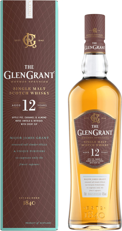 Glen Grant 12 letá 43% 0,7l