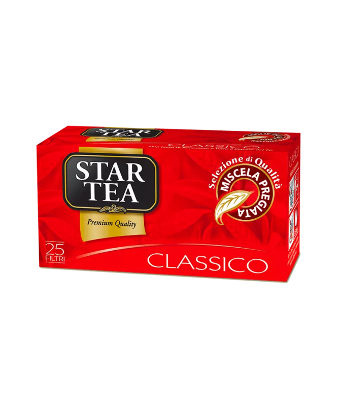 Star Tea čaj černý (Tea Classico) 25 sáčků 37,5g