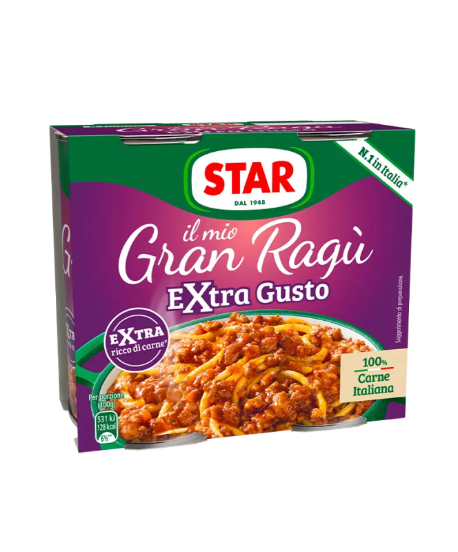 Star Gran Ragú Extra Gusto 2x180g
