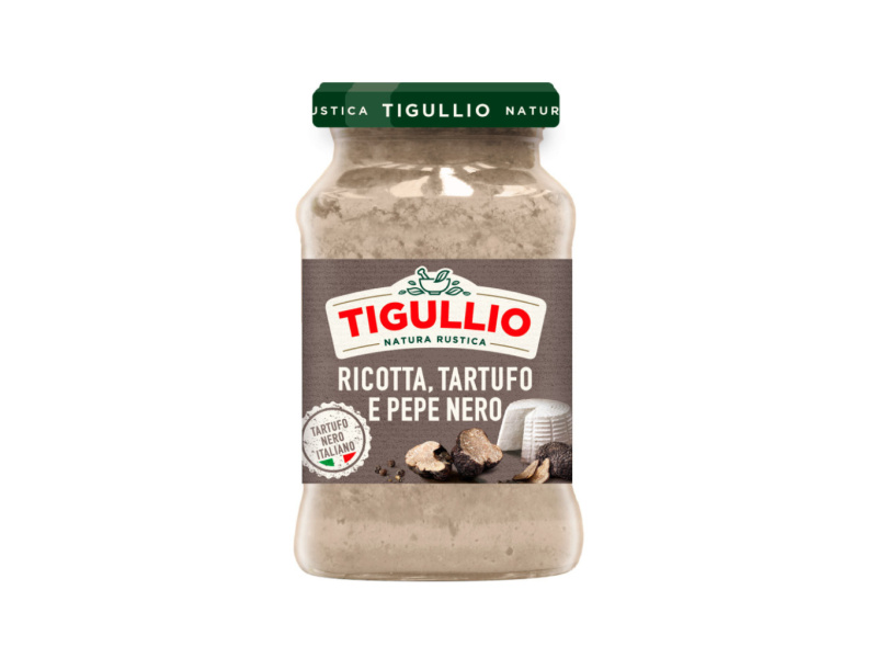 Tigullio Pesto s ricottou, lanýžem a černým pepřem (Ricotta Tartufo e Pepe Nero) 185g