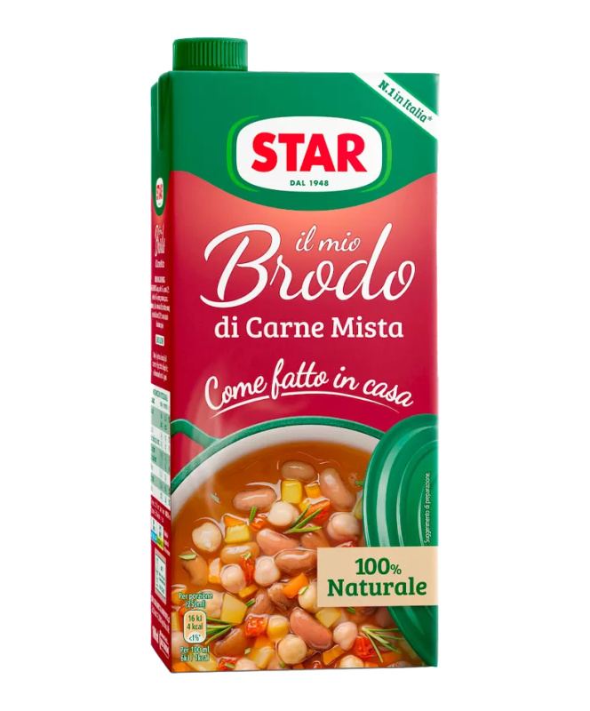 Star vývar z míchaného masa (Brodo di Carne Manzo) 1l