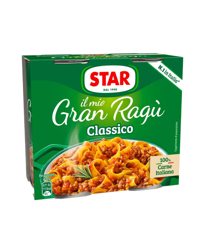 Star Gran Ragú Classico 2x180g
