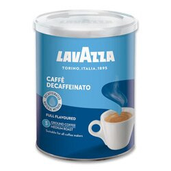 Lavazza Decaffeinato - bezkofeinová mletá káva - 250 g