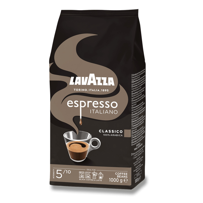 Lavazza Caffé Espresso - zrnková káva - 1000 g