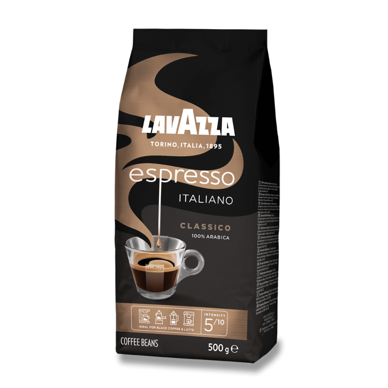 Lavazza Caffé Espresso - zrnková káva - Espresso, 500g