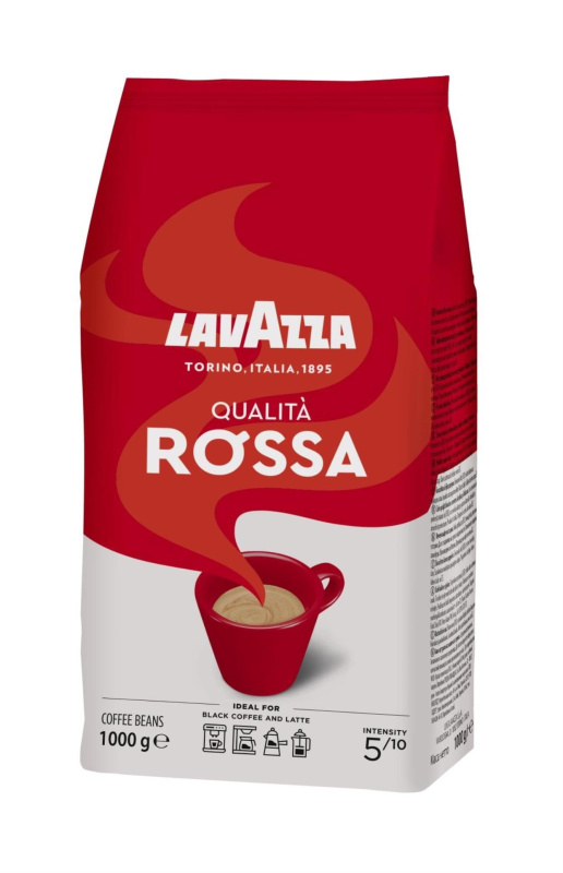 Zrnková káva Lavazza Qualitá Rossa - 1 kg