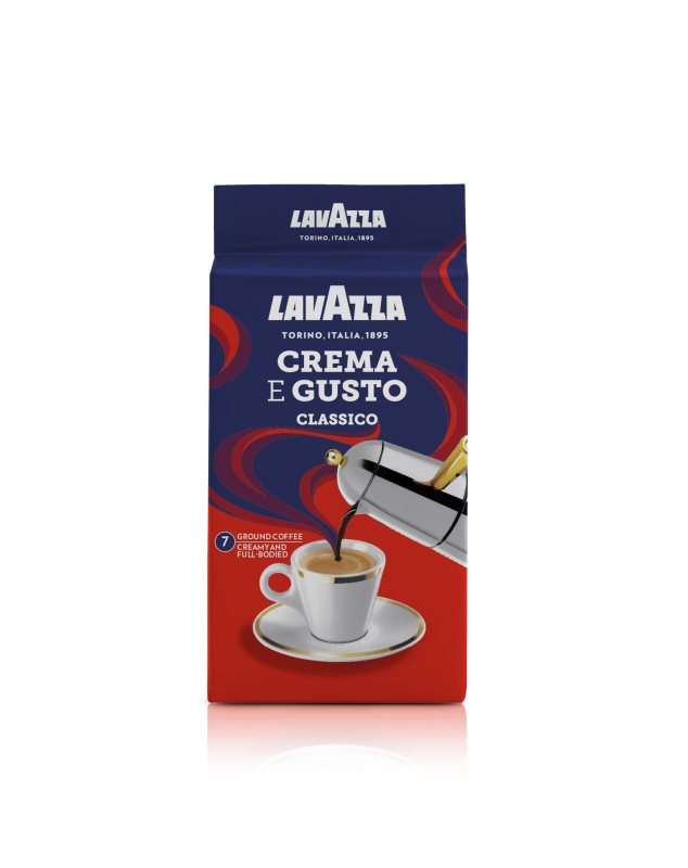 Káva mletá Lavazza Crema e Gusto, 250 g