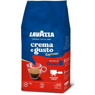 Lavazza Crema e Gusto - zrnková káva - 1000 g