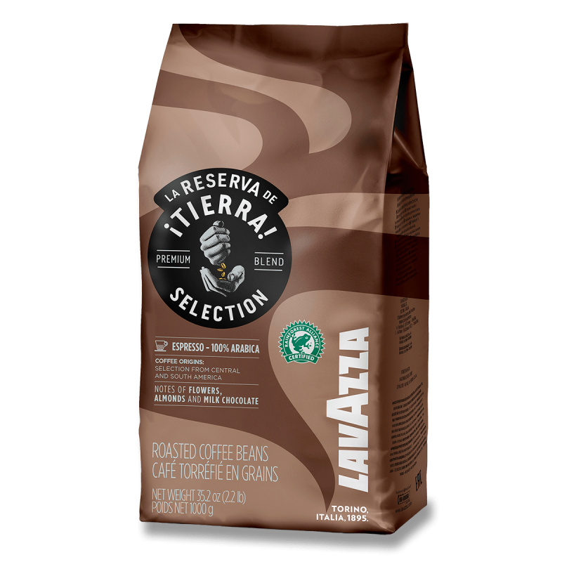 Lavazza La Reserva de ¡Tierra! Selection 100% Arabica Espresso - zrnková káva - 1 kg