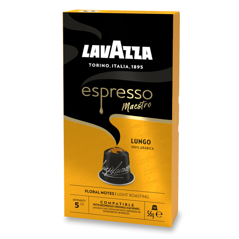 Lavazza Espresso Lungo - kávové kapsle - 10 kapslí
