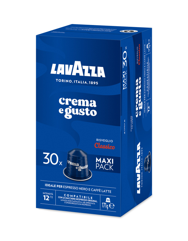 Lavazza Crema E Gusto - kávové kapsle - 30 kapslí