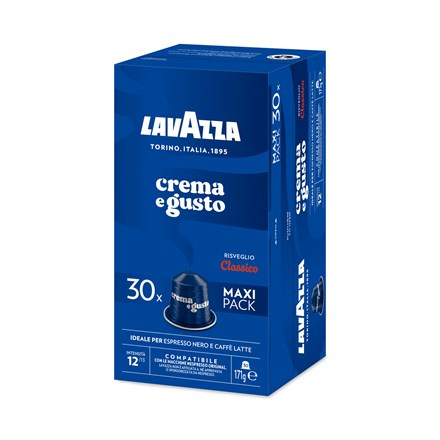 Lavazza Crema E Gusto - kávové kapsle - 30 kapslí