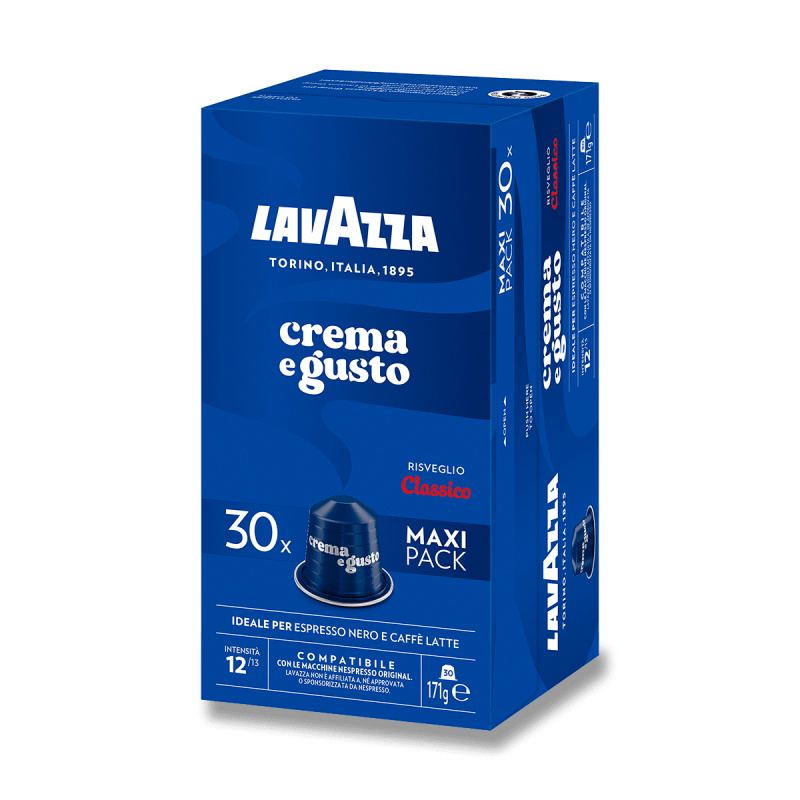 Lavazza Crema E Gusto - kávové kapsle - 30 kapslí