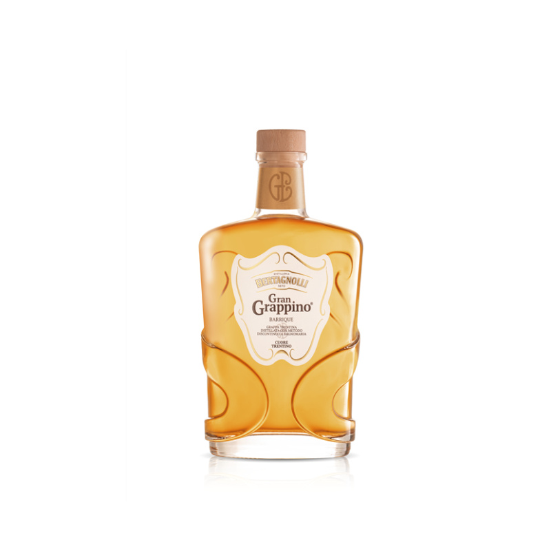 Bertagnolli Grappa Gran Grappino Barrique 42% miniaturka 0,05l