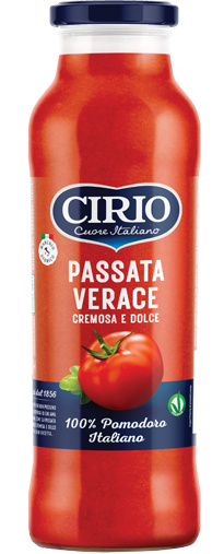 Cirio rajčatové pyré krémové (Passata Verace) 700g