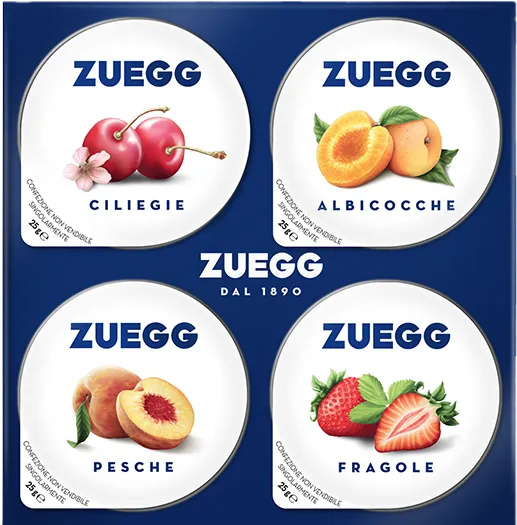 Zuegg Džem mix jednoporcový (4x25g) 100g