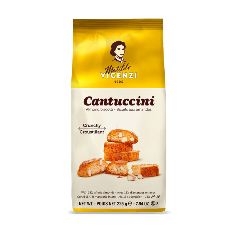 Vicenzi Cantuccini sušenky s mandlemi 225g