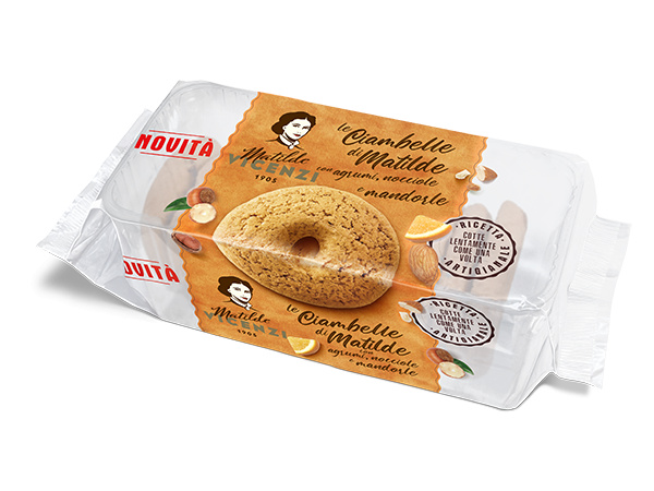 Vicenzi Ciambelle s citrusy, oříšky a mandlemi 200g