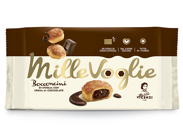Vicenzi MilleVoglie čokoládovým krémem (crema al cioccolato) 100g