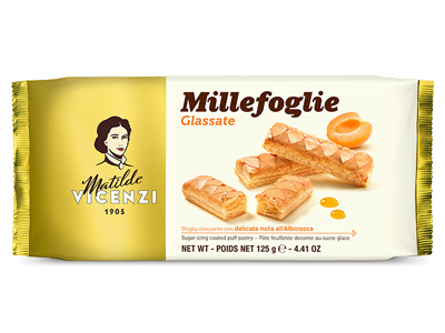 Vicenzi Millefoglie Glassate 125g