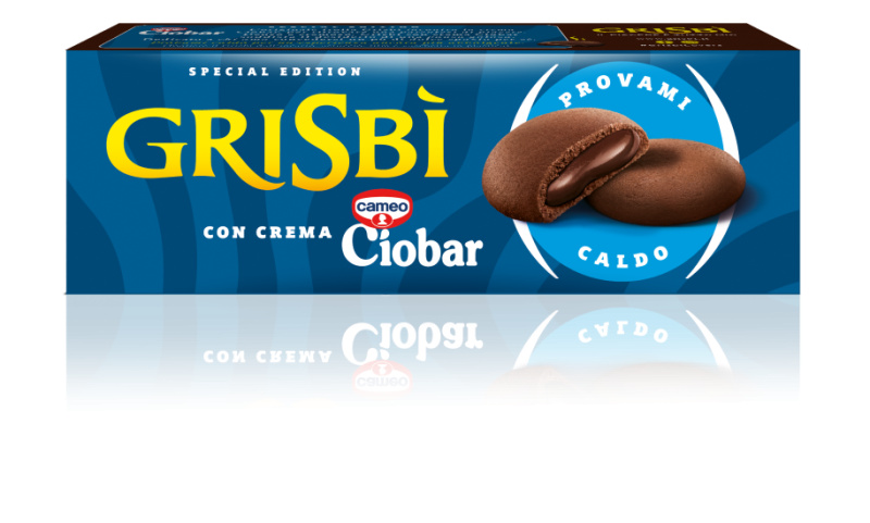Grisbì Grisbi sušenky plněné krémem Cameo Ciobar 112g