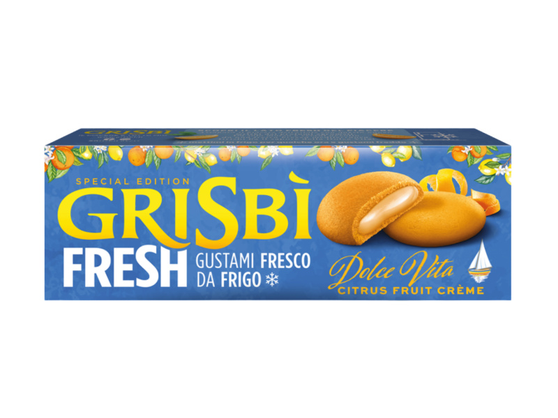 Grisbì Grisbi sušenky plněné krémem Dolce Vita 112g