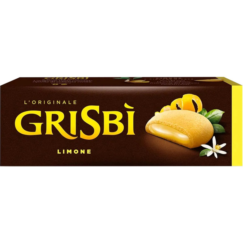 Vicenzi Grisbi Limone sušenky s citronovým krémem