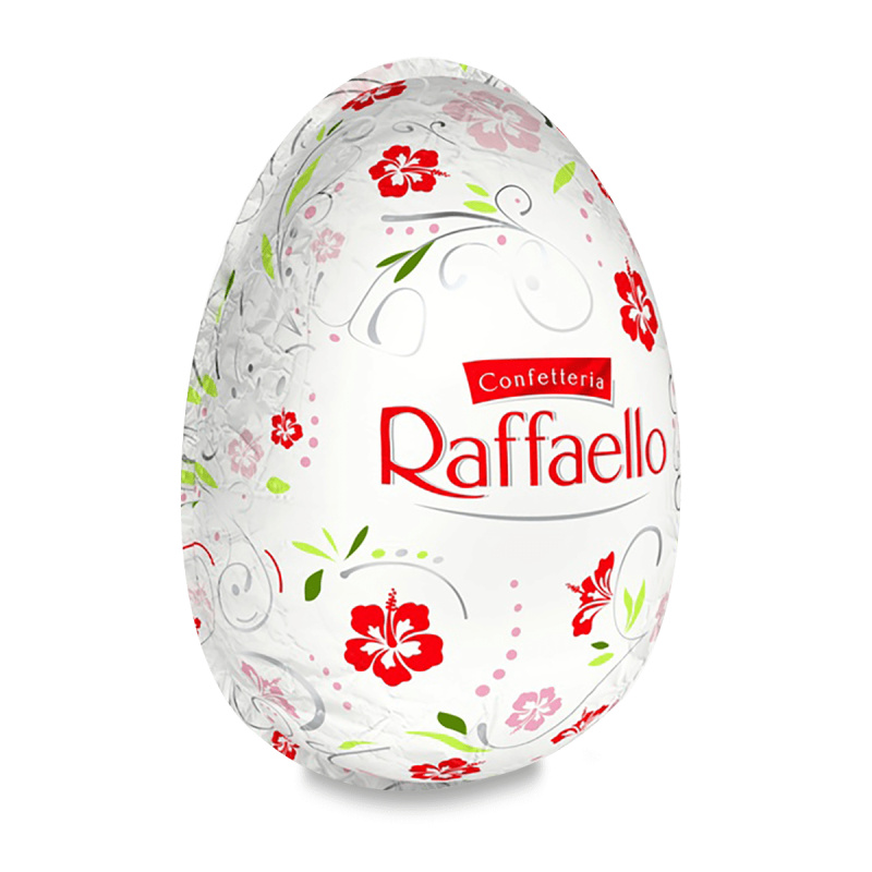 Raffaello Egg - čokoládové vejce s kokosovou náplní - 100 g
