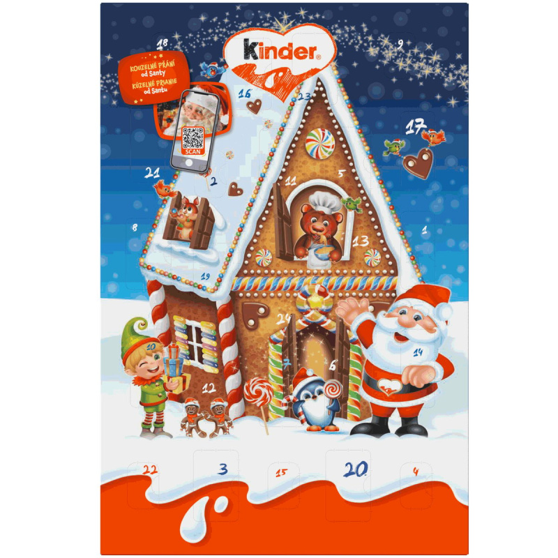 Kinder Mix Adventní kalendář střední