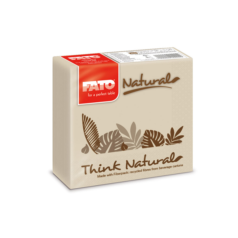 Lucart Professional Fato Think Natural - papírové ubrousky, 50 ks
