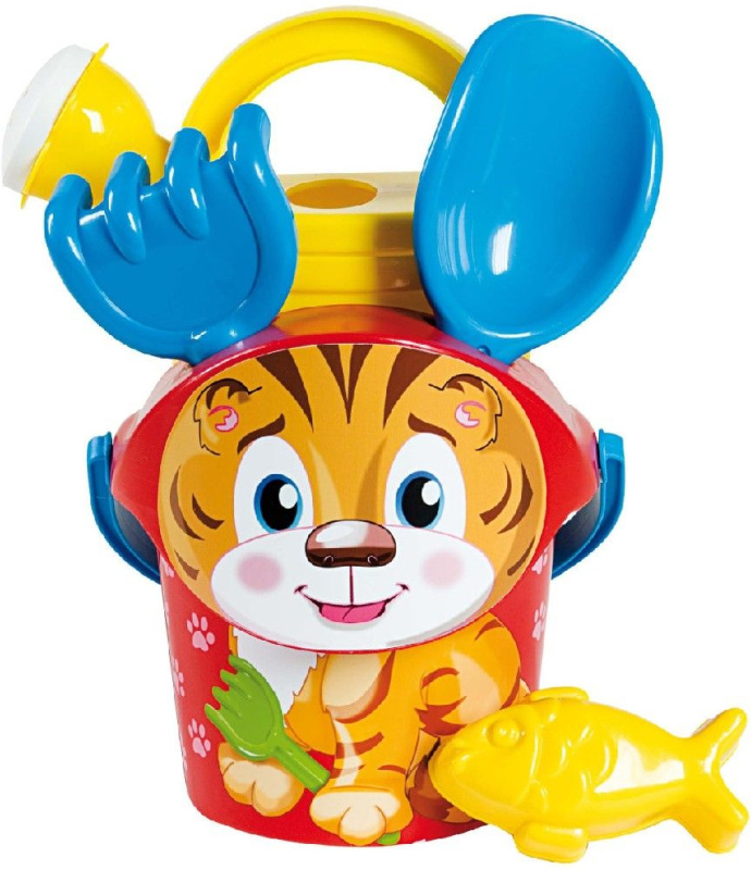 Androni Sada na písek tygřík s konvičkou - malá