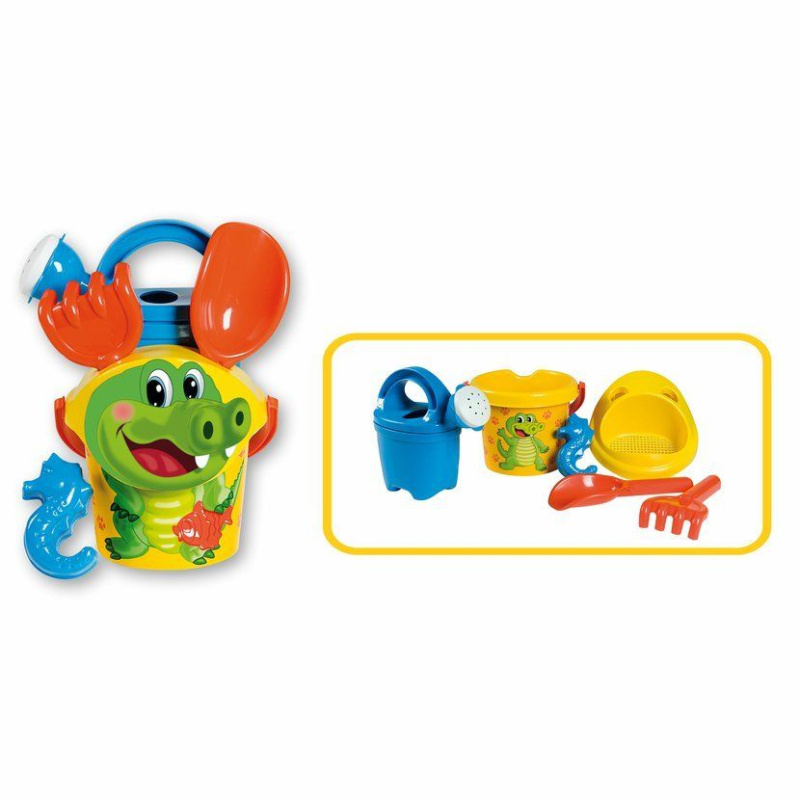 Androni Sada na písek krokodýl s konvičkou malá