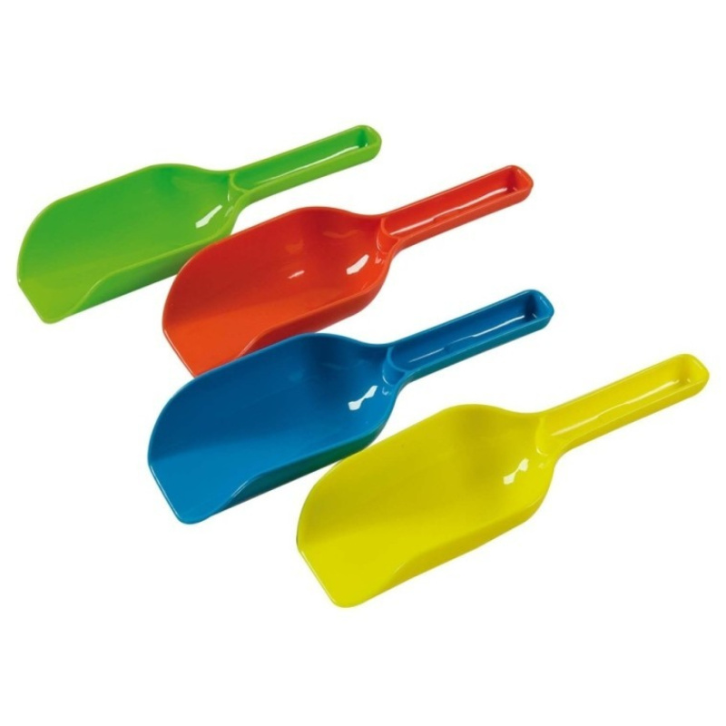 Barevná plastová lopatka 23 cm