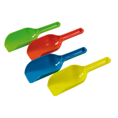 Barevná plastová lopatka 23 cm