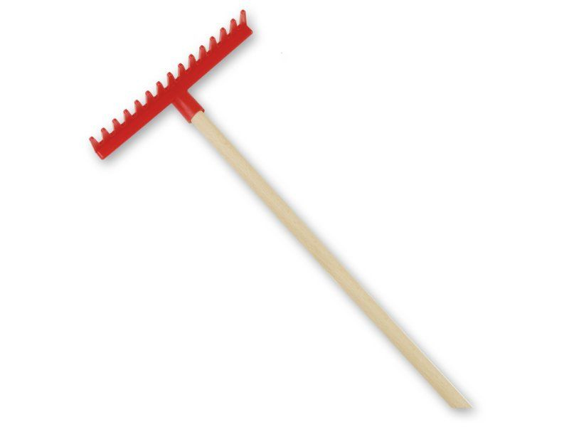 Androni Zahradnické nářadí - hrábě s dřevěnou násadou