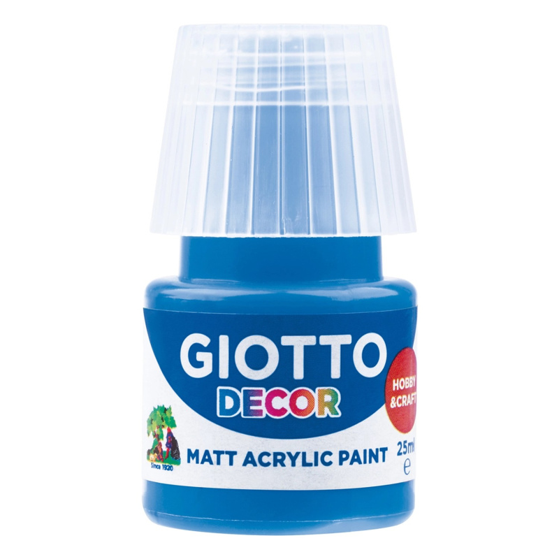 Akrylová barva Giotto Decor matt 25 ml - kobaltová modř