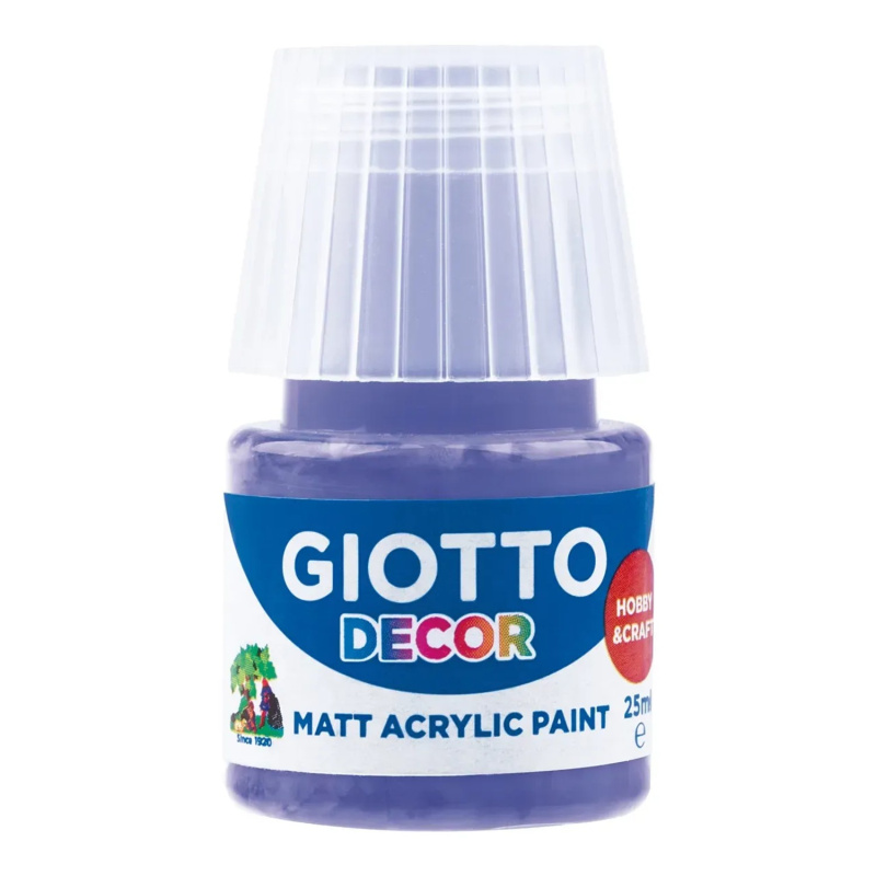 Akrylová barva Giotto Decor matt 25 ml - fialová