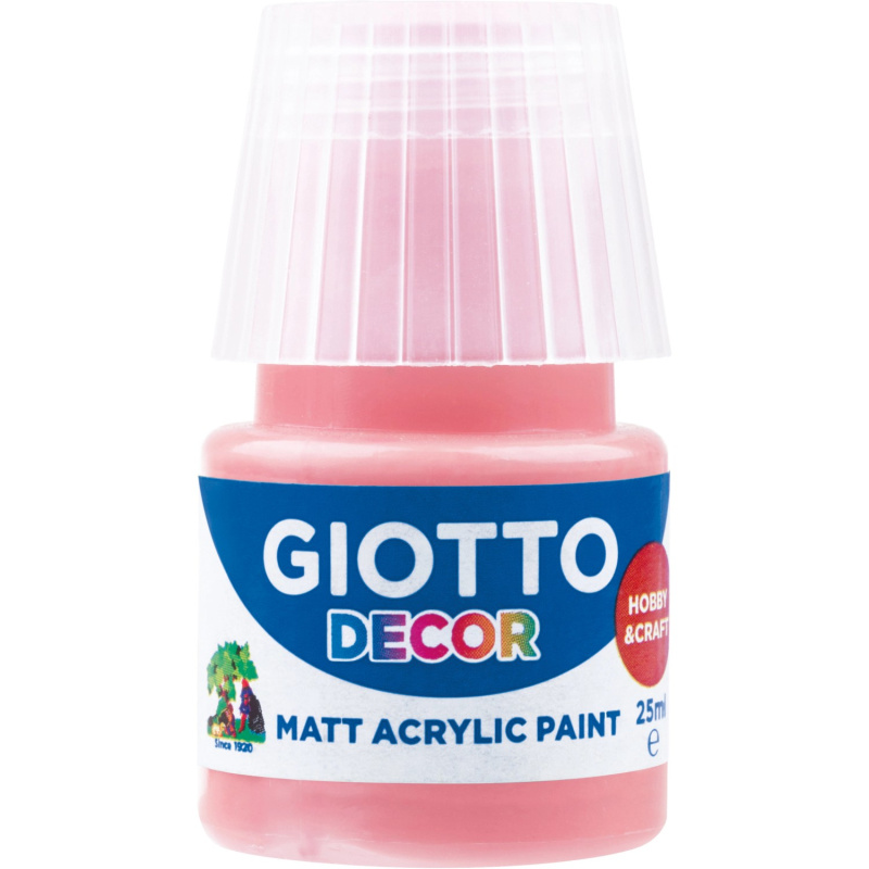 Akrylová barva Giotto Decor matt 25 ml - růžová