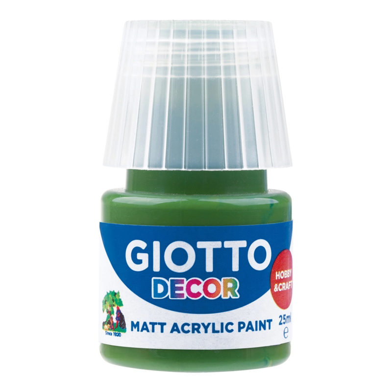 Akrylová barva Giotto Decor matt 25 ml - lesní zelená