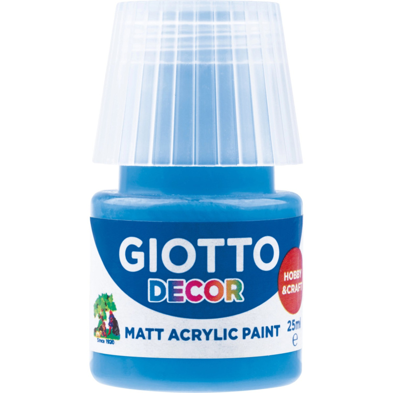 Akrylová barva Giotto Decor matt 25 ml - modrá