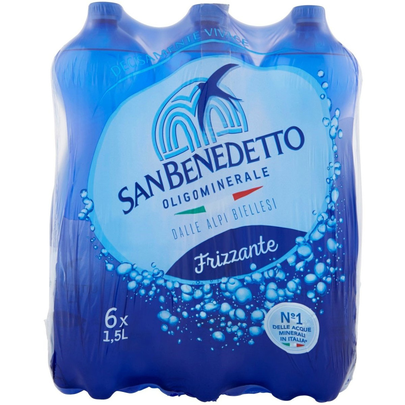San Benedetto Classic voda perlivá (6×1,5l)