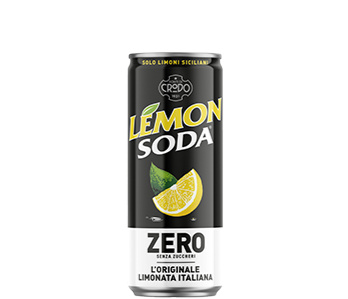 Terme di Crodo LemonSoda ZERO 0,33l plech