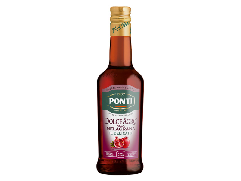 Ponti Ocet z granátového jablka (Aceto Dolceagro di Melagrana) 500ml