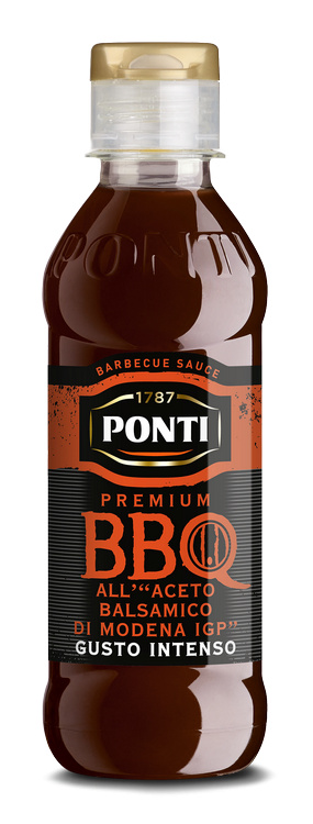 Ponti Balzamikové glazé BBQ (Salsa BBQ al Aceto Balsamico di Modena) 250g