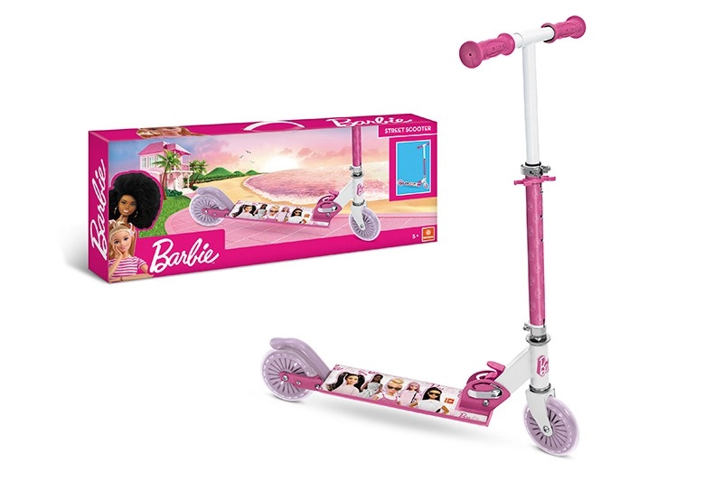 Mondo Skládací Alu koloběžka Barbie